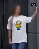 تیشرت لانگ کارتونی 3067