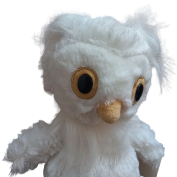 عروسک مدل جغد برفی ارتفاع 25 سانتی متر