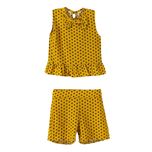 ست تاپ و شلوارک راحتی نوزادی مدل MDSS-CH2419