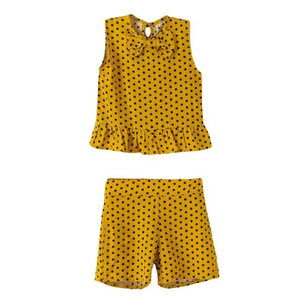 ست تاپ و شلوارک راحتی نوزادی مدل MDSS-CH2419