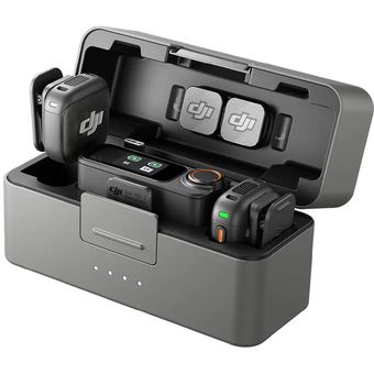 ست میکروفن بی سیم دی جی آی DJI مدل Mic 3 دوکاربره با درگاه اتصال Type-c