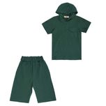 ست تی شرت آستین کوتاه و شلوارک پسرانه مدل MDSS-CH1772