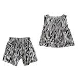 ست تاپ و شلوارک راحتی نوزادی مدل MDSS-CH3746