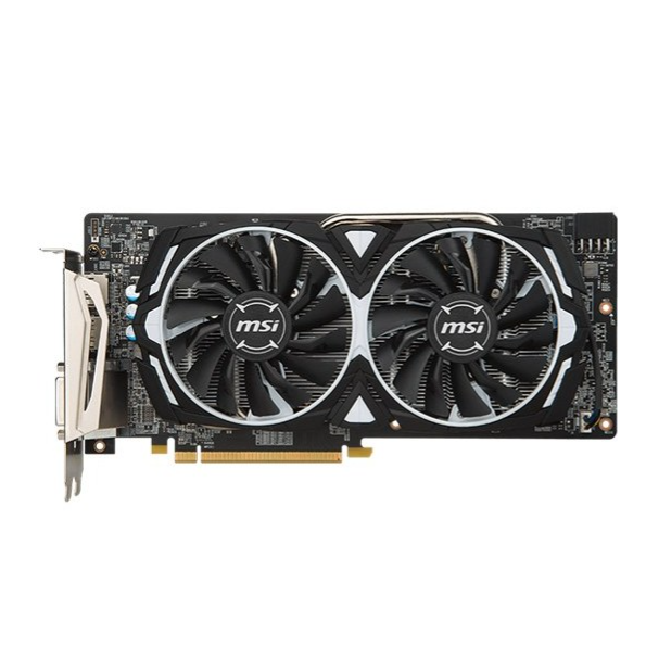 MSI RADEON RX580 ARMOR 8G OC Graphics Card - 8GB