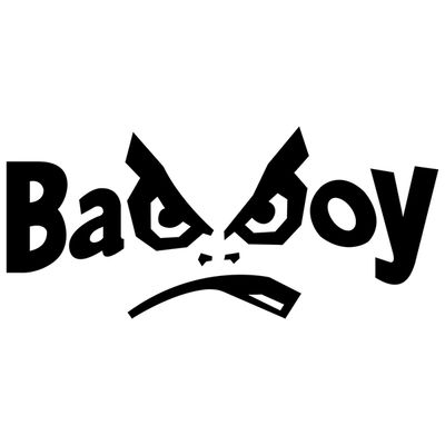 برچسب بدنه خودرو مارکت میکس طرح پسر بد مدل Bad Boy کد 1137MMIX