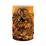 دستمال سر و گردن باف مدل TIGERS ORANGE G2024