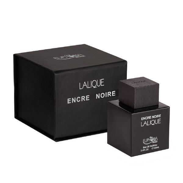 ادو پرفیوم مردانه ایفوریا مدل لالیک بلک با رایحه گرم و تلخ حجم 100 میلی لیتر