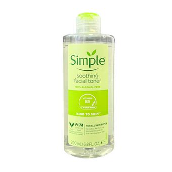 تونر سیمپل مدل Vitamin B5 Witch Hazel حجم 200 میلی لیتر