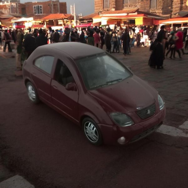 ماکت ماشین مدل تیبا