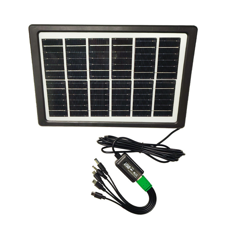شارژر خورشیدی 6 وات مدل مولتی USB-IP67