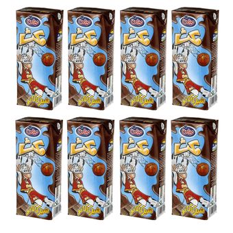 شیرکاکاِئو فرادما میهن - 200 میلی لیتر بسته 8 عددی