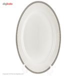 سرویس غذاخوری 102 پارچه چینی زرین ایران سری ایتالیا اف مدل Riva درجه یک