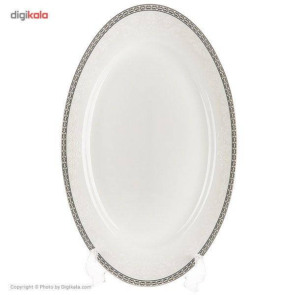 سرویس غذاخوری 102 پارچه چینی زرین ایران سری ایتالیا اف مدل Riva درجه یک