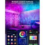 چراغ خواب رومیزی کهکشانی بلوتوث و اسپیکر دار مدل Starry Projector Light