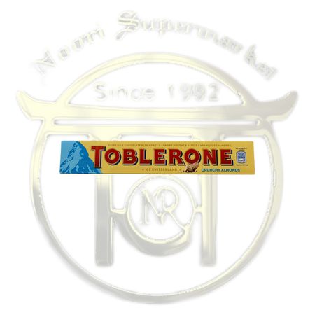 شکلات تابلرون بادام کریسپی