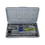 آچار بکس و سری آچار بکس آیوا مدل 40 N بسته 40 عددی