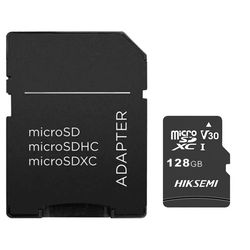 کارت حافظه microSDHC هایکسمی مدل HS-TF-C1 کلاس 10 ظرفیت 128 گیگابایت به همراه آدابتور
