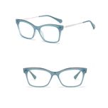 فریم عینک طبی گربه ای مدل TJ835C557P81 مناسب برای صورت گرد و بیضی