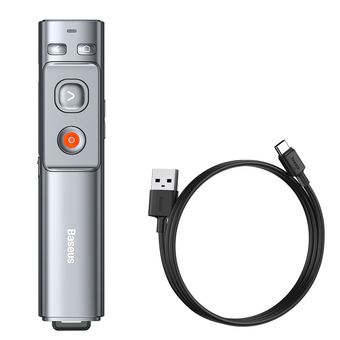 پرزنتر بی سیم بیسوس مدل Red Laser-Charging-WKCD000013