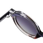 عینک آفتابی گرد پلاریزه آلبرت وگ مدل S31108C4 Acetate Avantgarde Visionary