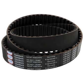 تسمه تایم اپتی بلت مدل 134 مناسب برای پژو 206 تیپ 5 - 207 - رانا - موتور TU5