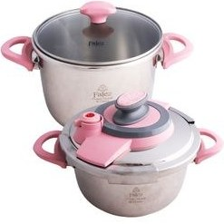 زودپز دوقلو فالز کد 3809 گنجایش 4 و 6 لیتر