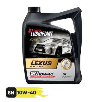 روغن موتور کانادا لوبریفنت اسپیشیال 10W40 SN TOYOTA &amp; LEXUS حجم 5 لیتر