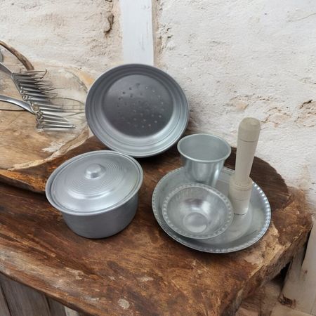 ست اسباب بازی آشپزخانه مدل روحی مجموعه 6 عددی