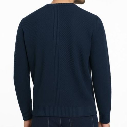 پلیور پترن دار یقه گرد مردانه سوپردرای کدSD7626001