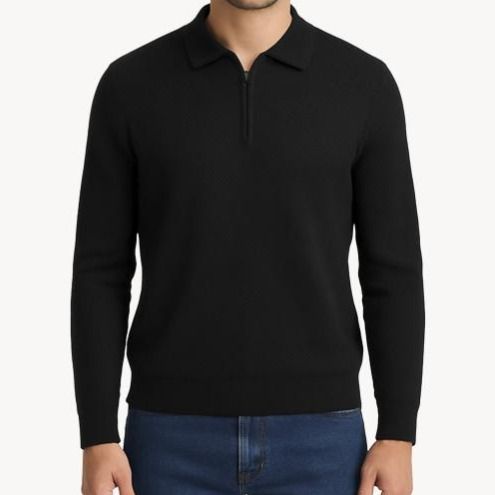 پلیور نیم زیپ آستین بلند مردانه سوپردرای کدsd-7626005