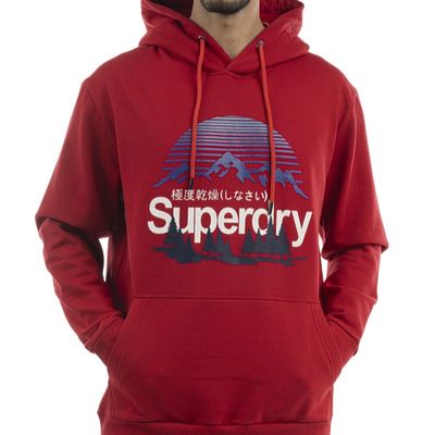 هودی چاپدار مردانه سوپردرای کدsuperdryM12A41602C