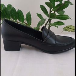 کفش زنانه مشکی  با پاشنه3سانتی مدل آرمینا کد367