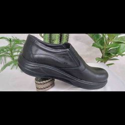 کفش چرم معمولی مشکی کد 274