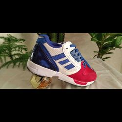 کتونی آدی داس سفید قرمز کد267