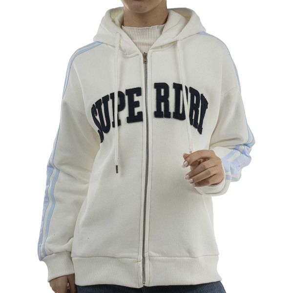 سویشرت تکه دوزی زنانه سوپردرای کدsuperdryW12A40402T