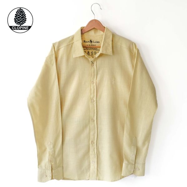 پیراهن آستین بلند لینن اسلپ - کد 0030