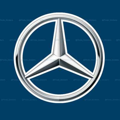 استیکر لوگو بنز🚘
