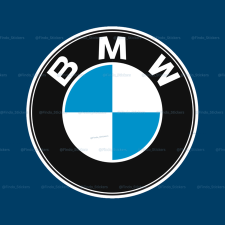 استیکر لوگو BMW