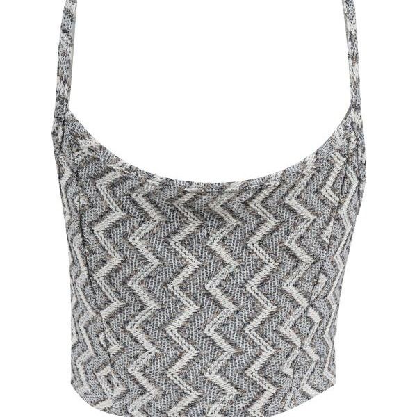 تاپ بافت جناغی زنانه سوپردرای کدsuperdryW15S55101C