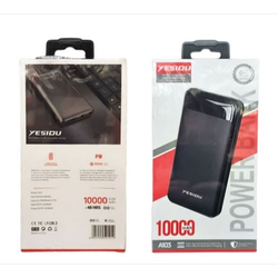 پاوربانک YESIDU مدل A103 با ظرفیت 10000 میلی آمپر ساعت