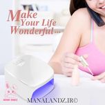 دستگاه UV ناخن کاری پاور بانک دار