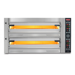 فر پیتزا برقی اتوماتیک SGS مدل PO10575DE دو طبقه دیجیتال همراه پایه | ظرفیت 12 پیتزا 34 سانتی