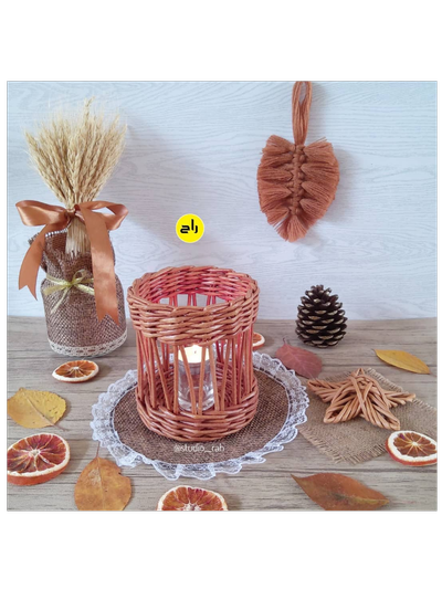 جا شمعی حصیری استودیو راح