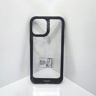 کاور محافظ دور مشکی شفاف Spigen مناسب برای گوشی آیفون 12 pro max