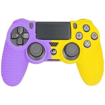 روکش دسته بازی PS4 بنفش زرد