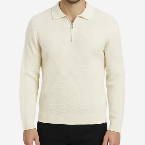 پلیور نیم زیپ آستین بلند مردانه سوپردرای کدsd-7626005