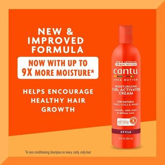 کرم حالت‌دهنده و آبرسان فر مو کانتو | Cantu Moisturizing Curl Activator Cream