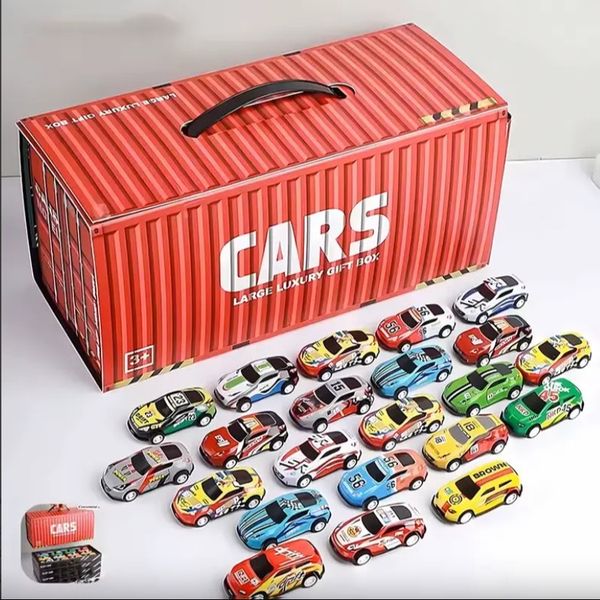 ست ماشین مسابقه 48 عددی (کانتینر ماشین)