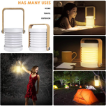 چراغ فانوسی تاشو شارژی (قابل حمل)