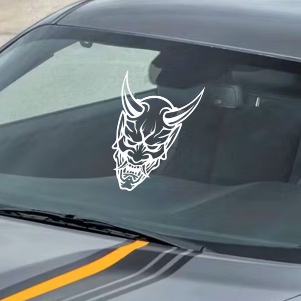برچسب بدنه خودرو ونگارد طرح oni mask ژاپنی کد 002